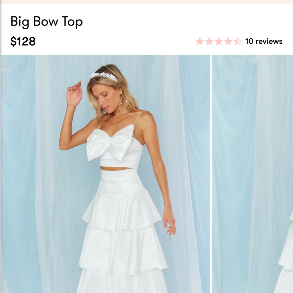 Show Me Your Mumu Big Bow Top